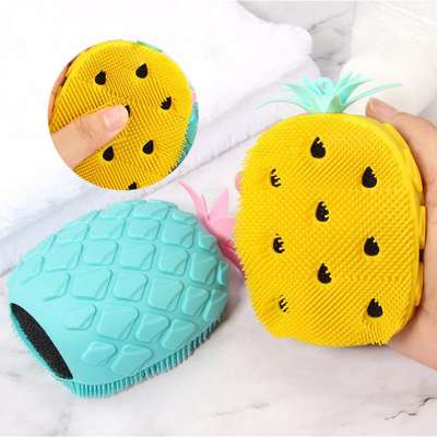 Fruit shape bath scrub sponge kids bath sponge body massage bath sponge